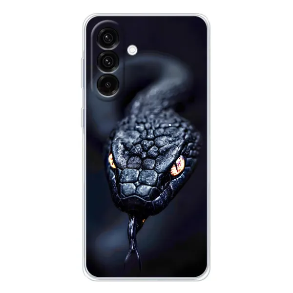 Чехол с принтом «Черная змея» для Samsung Galaxy A27 Чехол с принтом «Черная змея» для Samsung Galaxy A27