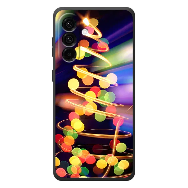 Чехол с принтом «Елка с гирлянд» для Samsung Galaxy A27