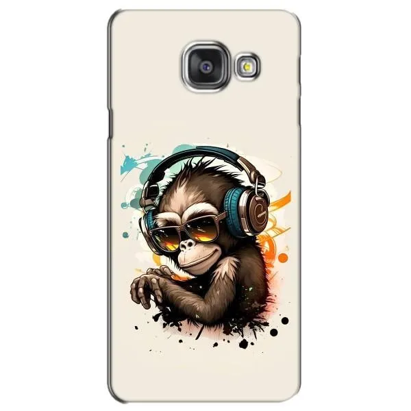 Чехол с принтом «Макака в наушниках» для Samsung Galaxy A3 2016 (A3100, A310F)
