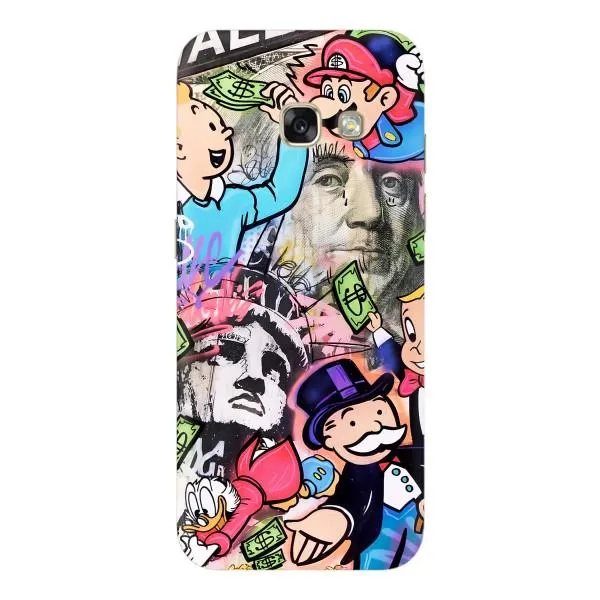 Чехол с принтом «Monopoly man» для Samsung Galaxy A3 2017 (A320, A320F)