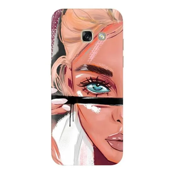 Чехол с принтом «Макияж» для Samsung Galaxy A3 2017 (A320, A320F)