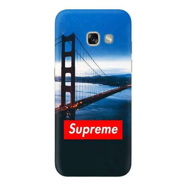 Чехол с принтом «Стиль Supreme» для Samsung Galaxy A3 2017 (A320, A320F)