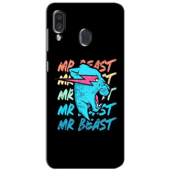 Чохол з принтом «logo Mr beast» для Samsung Galaxy A30 2019 (A305F)