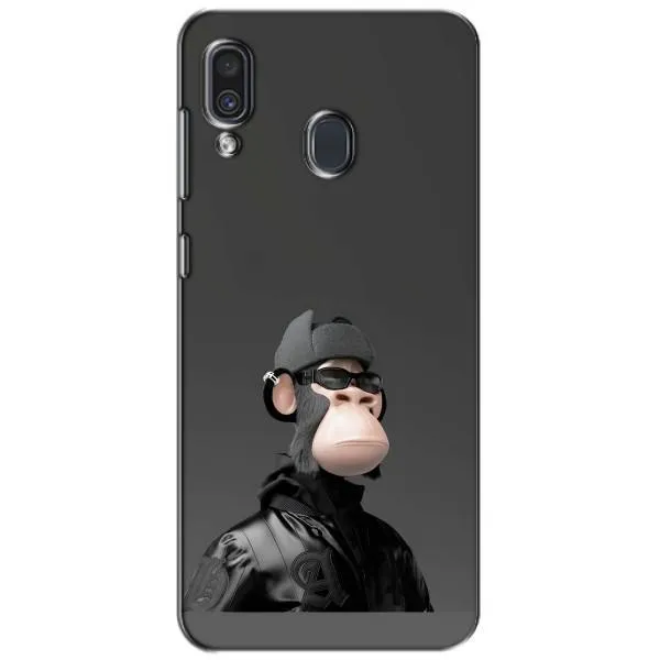 Чехол с принтом «стильная обезьяна NFT» для Samsung Galaxy A30 2019 (A305F) Чехол с принтом «стильная обезьяна NFT» для Samsung Galaxy A30 2019 (A305F)