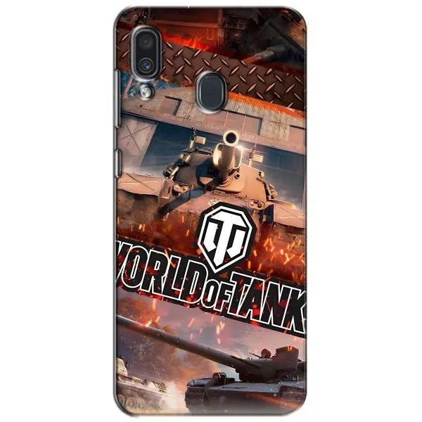 Чехол с принтом «World of Tanks» для Samsung Galaxy A30 2019 (A305F)
