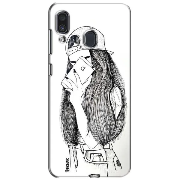 Чехол с принтом «Фото девочки» для Samsung Galaxy A30 2019 (A305F)