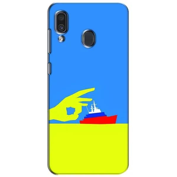 Чехол с принтом «Щелбан кораблю» для Samsung Galaxy A30 2019 (A305F)