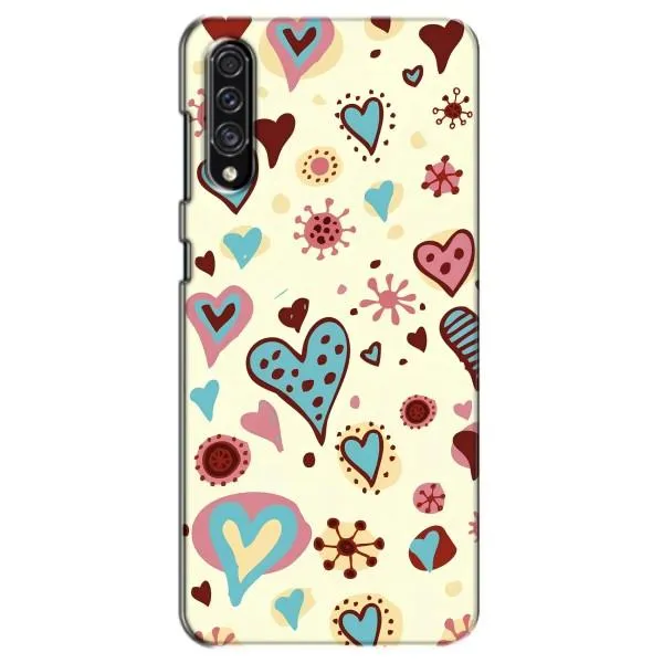 Чехол с принтом «Сердечки» для Samsung Galaxy A30s (A307)