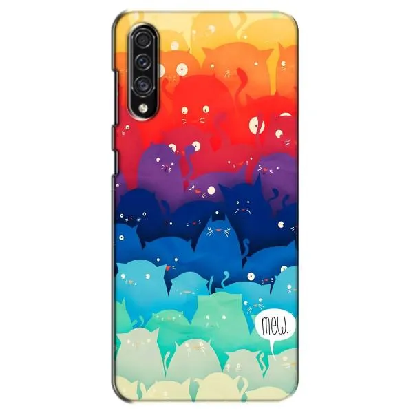 Чехол с принтом «Mew» для Samsung Galaxy A30s (A307)