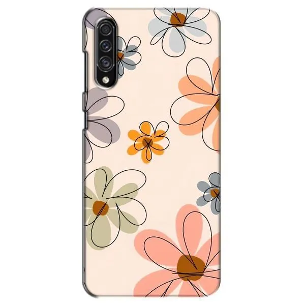 Чехол с принтом «Разноцветные цветы» для Samsung Galaxy A30s (A307)