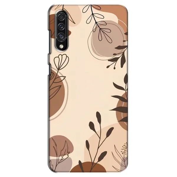 Чехол с принтом «Коричневые цветы» для Samsung Galaxy A30s (A307)