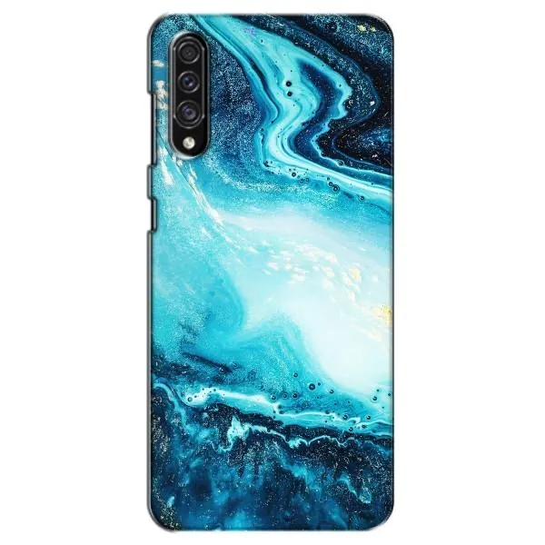 Чехол с принтом «Голубой мрамор» для Samsung Galaxy A30s (A307)