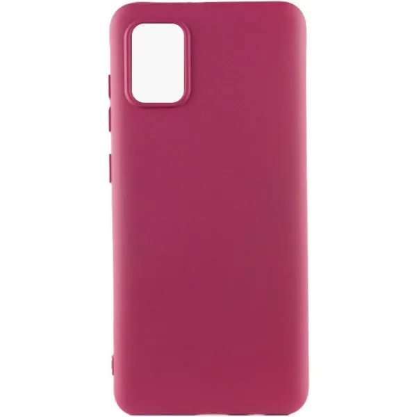 Чохол Silicone Cover Ummi Lakshmi (AA) для Samsung Galaxy A31 — Бордовий