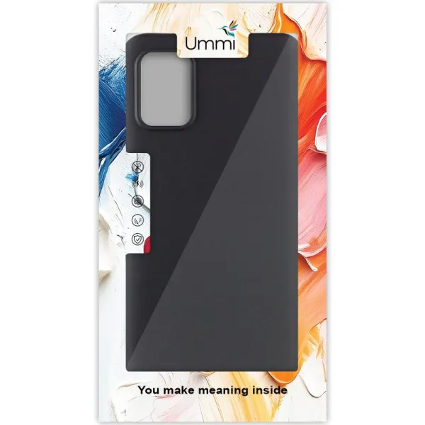 Чохол Silicone Cover Ummi Lakshmi (AA) для Samsung Galaxy A31 — Чорний — фото 3