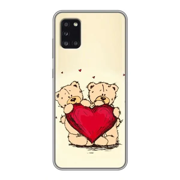 Чехол с принтом «Медвежонки» для Samsung Galaxy A31 (A315) Чехол с принтом «Медвежонки» для Samsung Galaxy A31 (A315)