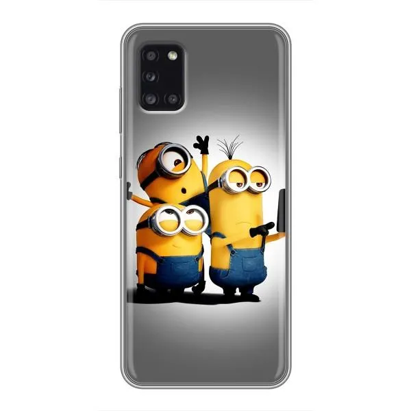 Чехол с принтом «Три миньона» для Samsung Galaxy A31 (A315)