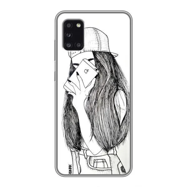 Чехол с принтом «Фото девочки» для Samsung Galaxy A31 (A315)