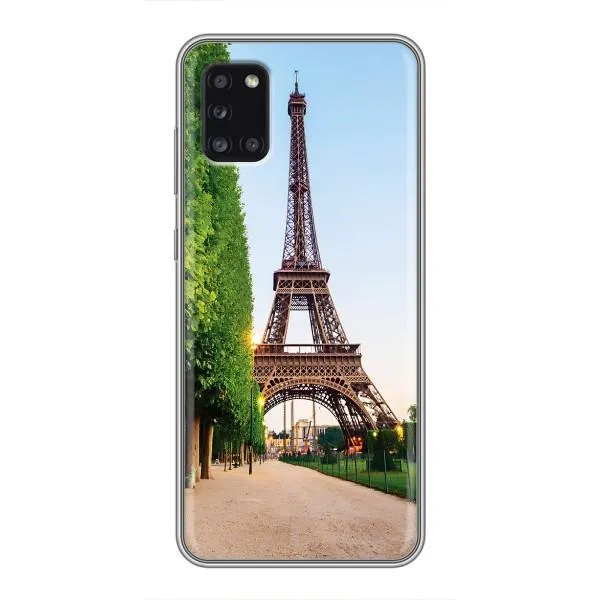 Чехол с принтом «Дорога в Париж» для Samsung Galaxy A31 (A315)