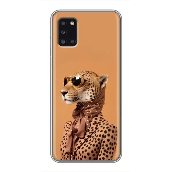 Чехол с принтом «Стильный леопард» для Samsung Galaxy A31 (A315)
