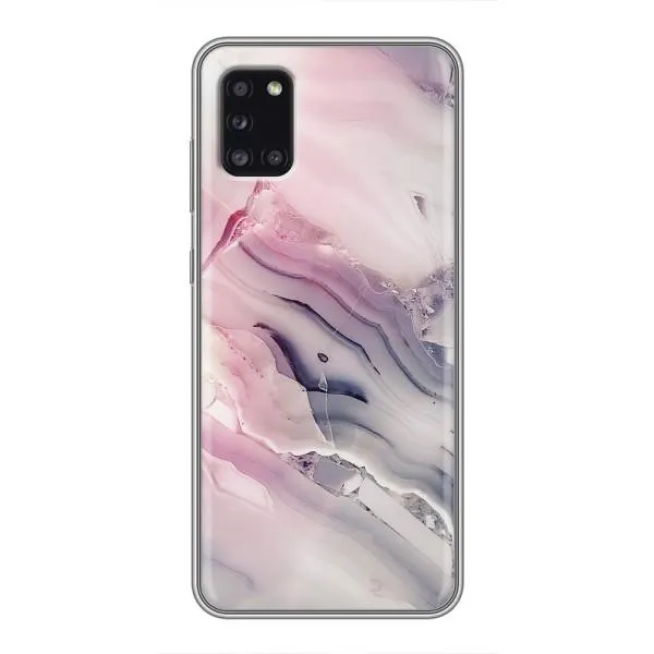 Чехол с принтом «Пурпурный Мрамор» для Samsung Galaxy A31 (A315)