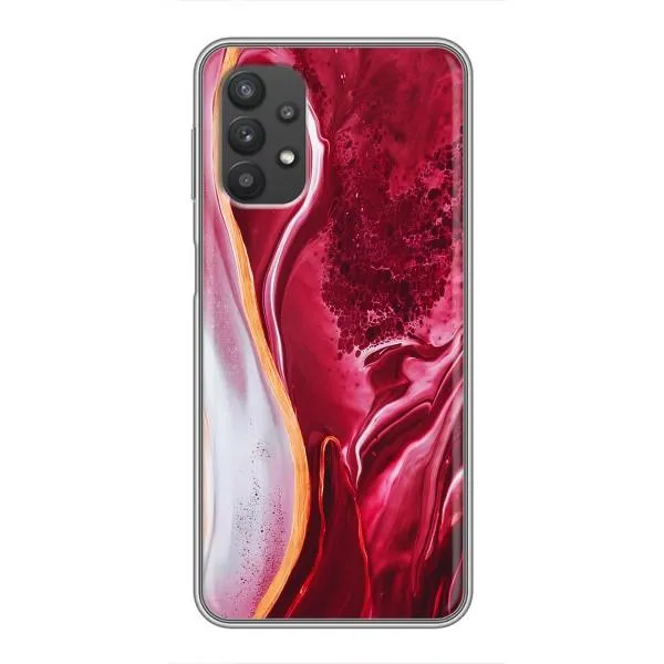 Чехол с принтом «Мрамор красный» для Samsung Galaxy A32 (5G)