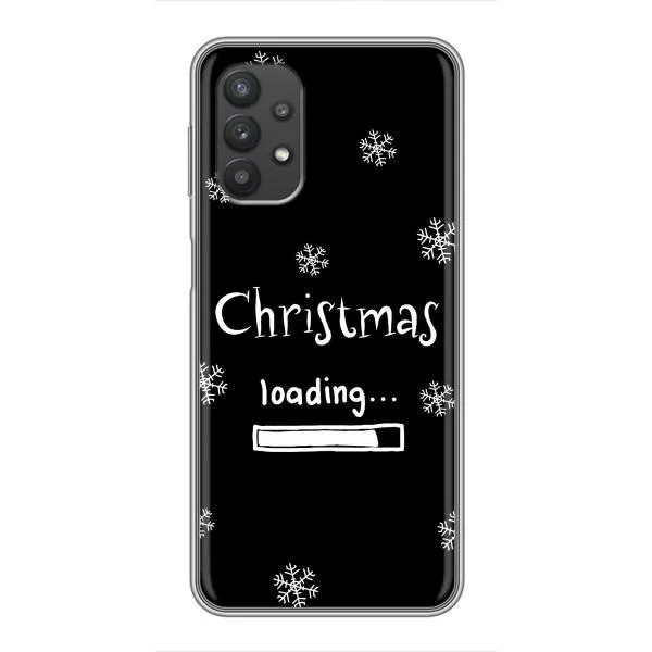 Чехол с принтом «Christmas loading» для Samsung Galaxy A32 (5G)
