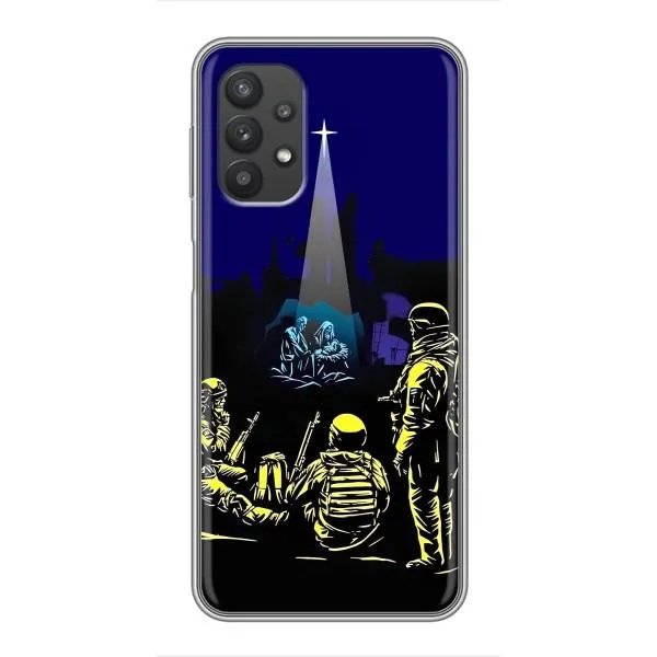 Чехол с принтом «Рождество в Украине» для Samsung Galaxy A32 (5G)
