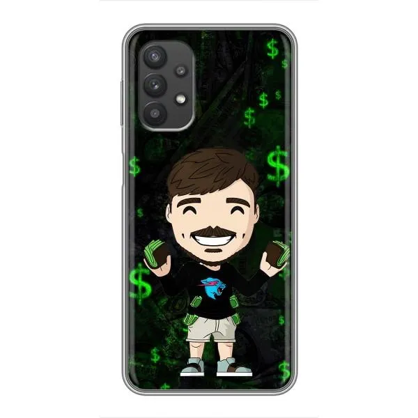 Чехол с принтом «Блогер Beast» для Samsung Galaxy A32