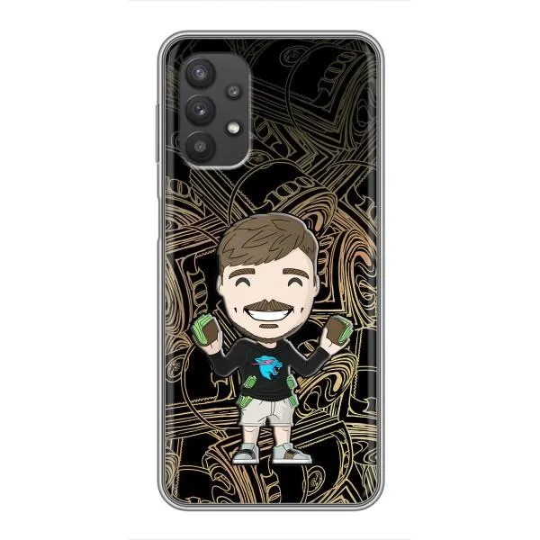 Чехол с принтом «Mister Beast» для Samsung Galaxy A32