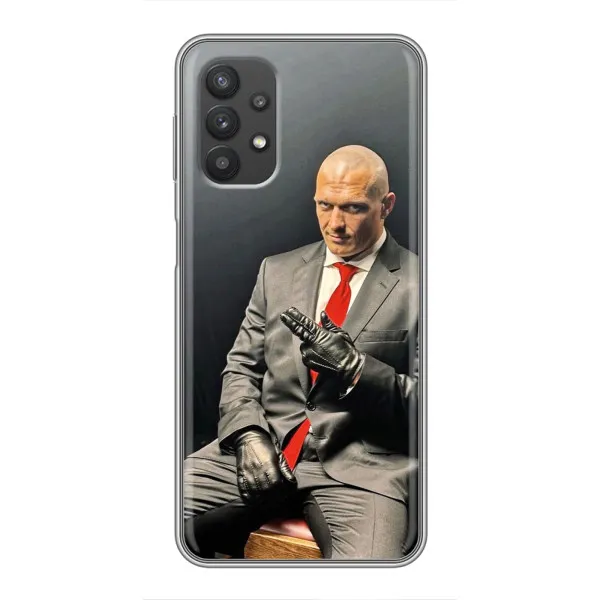 Чехол с принтом «Усик Hitman» для Samsung Galaxy A32