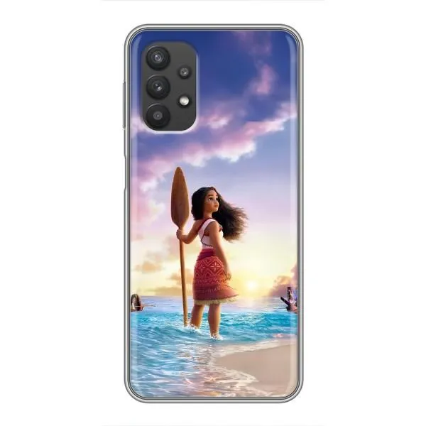 Чехол с принтом «Моана с веслом» для Samsung Galaxy A32