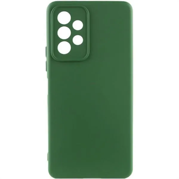 Чохол TPU GETMAN Liquid Silk Full Camera для Samsung Galaxy A33 5G — Зелений — фото 1