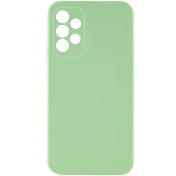 Чохол TPU GETMAN Liquid Silk Full Camera для Samsung Galaxy A33 5G — Зелений — фото 4