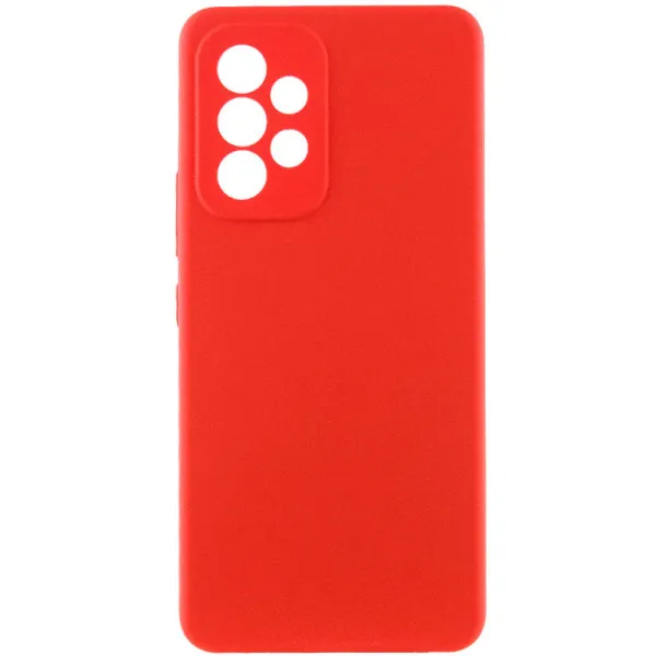 Чохол Silicone Cover Lakshmi Full Camera (AAA) для Samsung Galaxy A33 5G — Червоний — фото 1 Чохол Silicone Cover Lakshmi Full Camera (AAA) для Samsung Galaxy A33 5G — Червоний — фото 1