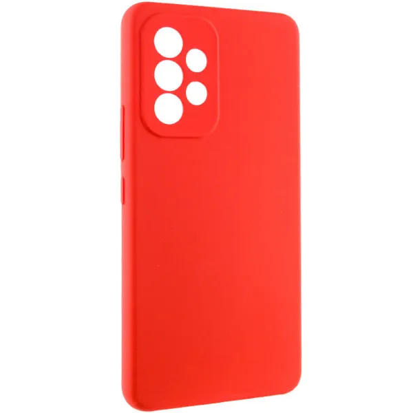 Чохол Silicone Cover Lakshmi Full Camera (AAA) для Samsung Galaxy A33 5G — Червоний — фото 2 Чохол Silicone Cover Lakshmi Full Camera (AAA) для Samsung Galaxy A33 5G — Червоний — фото 2