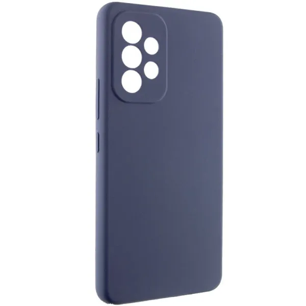 Чохол Silicone Cover Lakshmi Full Camera (AAA) для Samsung Galaxy A33 5G — Темно-синій — фото 2 Чохол Silicone Cover Lakshmi Full Camera (AAA) для Samsung Galaxy A33 5G — Темно-синій — фото 2