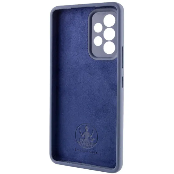 Чохол Silicone Cover Lakshmi Full Camera (AAA) для Samsung Galaxy A33 5G — Темно-синій — фото 4 Чохол Silicone Cover Lakshmi Full Camera (AAA) для Samsung Galaxy A33 5G — Темно-синій — фото 4