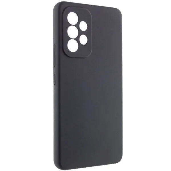 Чохол Silicone Cover Lakshmi Full Camera (AAA) для Samsung Galaxy A33 5G — Чорний — фото 2 Чохол Silicone Cover Lakshmi Full Camera (AAA) для Samsung Galaxy A33 5G — Чорний — фото 2
