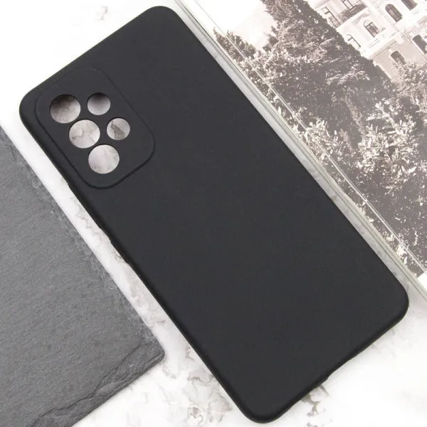 Чохол Silicone Cover Lakshmi Full Camera (AAA) для Samsung Galaxy A33 5G — Чорний — фото 4 Чохол Silicone Cover Lakshmi Full Camera (AAA) для Samsung Galaxy A33 5G — Чорний — фото 4