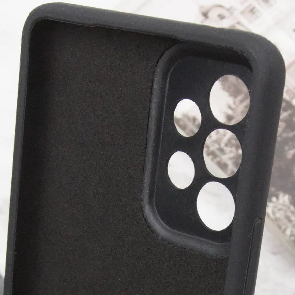 Чохол Silicone Cover Lakshmi Full Camera (AAA) для Samsung Galaxy A33 5G — Чорний — фото 5 Чохол Silicone Cover Lakshmi Full Camera (AAA) для Samsung Galaxy A33 5G — Чорний — фото 5