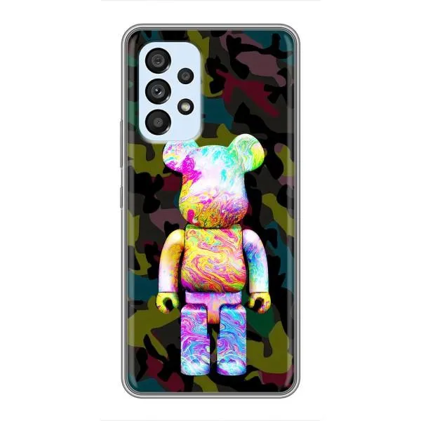Чехол с принтом «Яркий Bearbrick» для Samsung Galaxy A33 (5G)