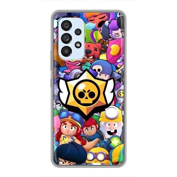 Чехол с принтом «Лого Brawl Stars» для Samsung Galaxy A33 (5G)