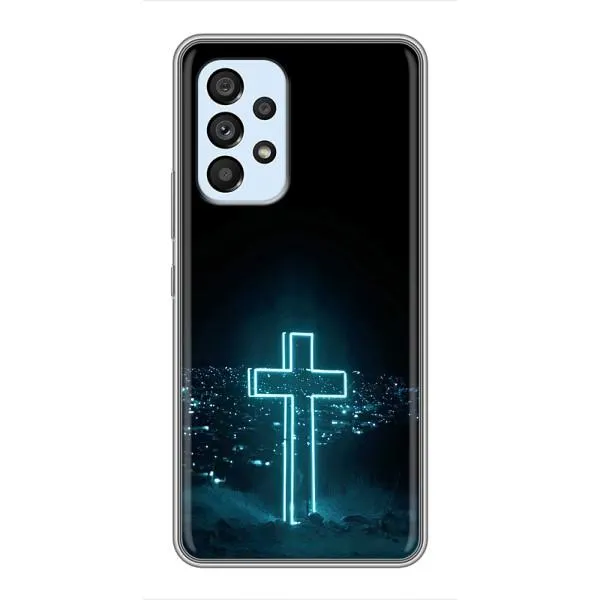 Чехол с принтом «Крест и город» для Samsung Galaxy A33 (5G)