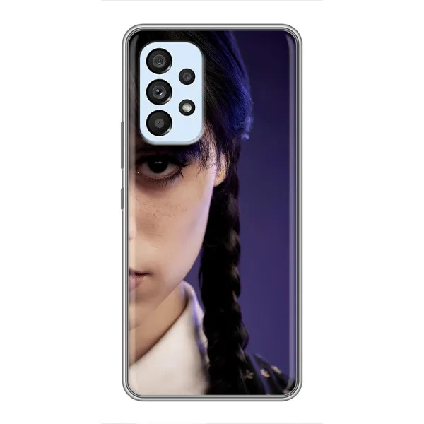 Чехол с принтом «Загадочный взгляд Уэнздей» для Samsung Galaxy A33 (5G)