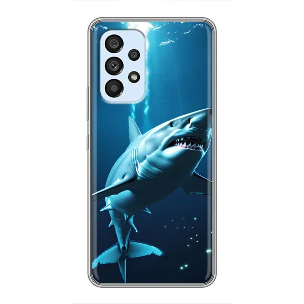 Чохол з принтом «Акула під водою» для Samsung Galaxy A33 (5G)