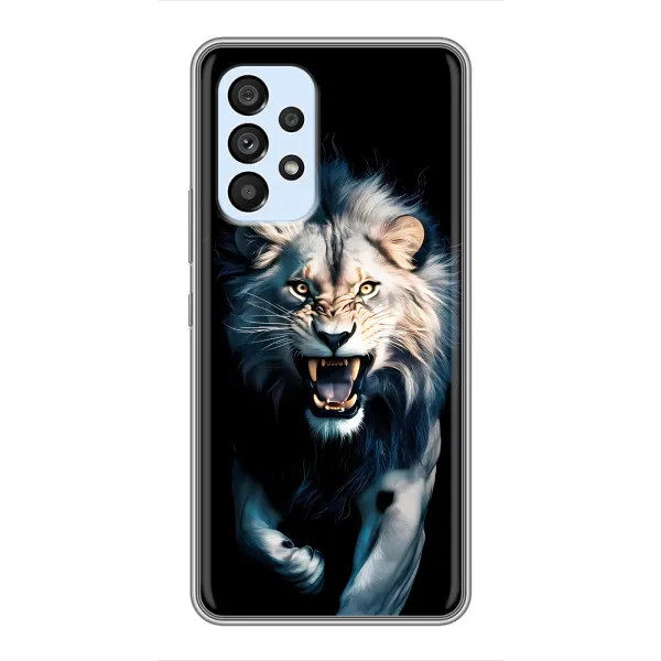Чохол з принтом «Лев у темряві» для Samsung Galaxy A33 (5G)