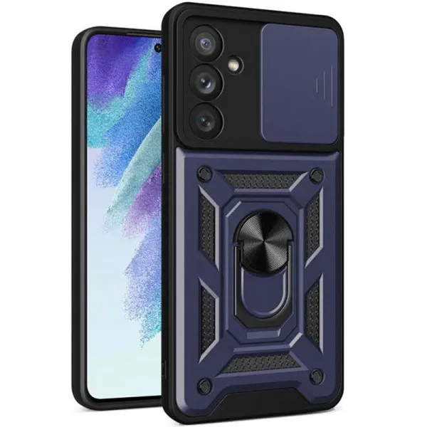 Чехол Ummi Camshield Serge Ring для Samsung Galaxy A34 5G — Синий — фото 1 Чехол Ummi Camshield Serge Ring для Samsung Galaxy A34 5G — Синий — фото 1
