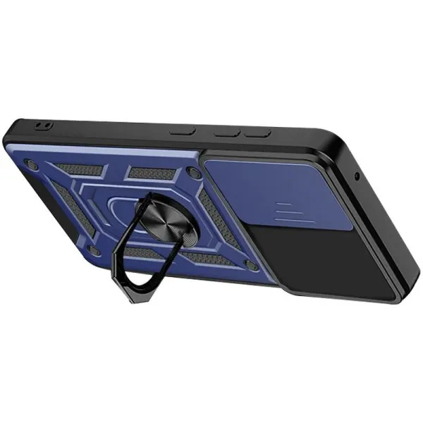 Чехол Ummi Camshield Serge Ring для Samsung Galaxy A34 5G — Синий — фото 2 Чехол Ummi Camshield Serge Ring для Samsung Galaxy A34 5G — Синий — фото 2