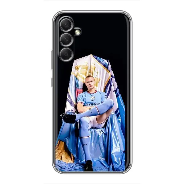 Чехол с принтом «футболист Холанн» для Samsung Galaxy A34