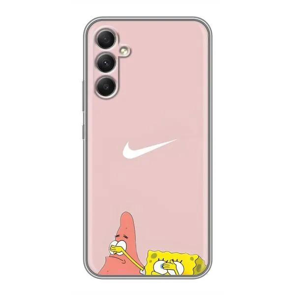 Чехол с принтом «Патрик и Губка» для Samsung Galaxy A34